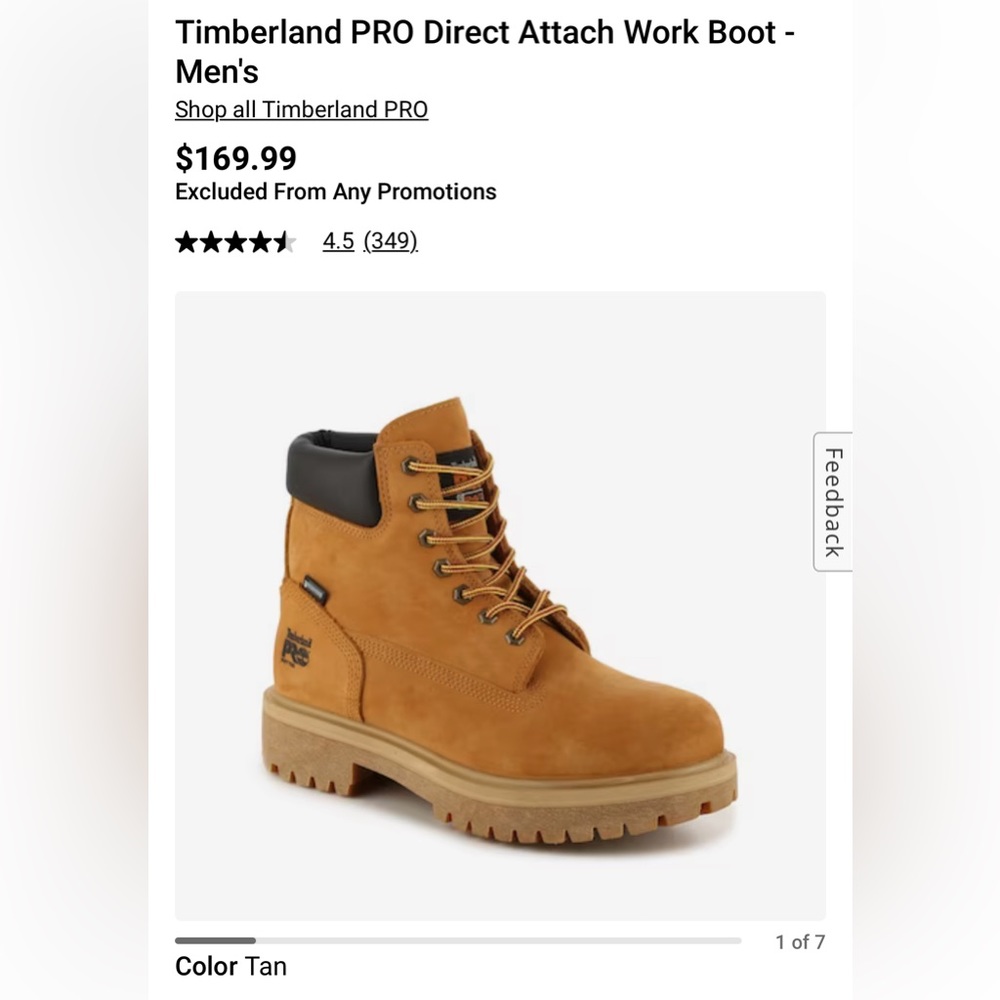 **BRAND NEW TIMBERLAND BOOTS PRO**